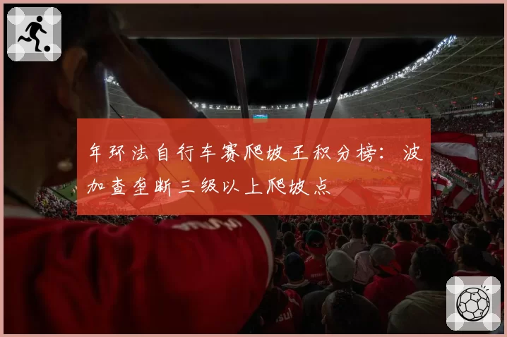 年环法自行车赛爬坡王积分榜：波加查垄断三级以上爬坡点
